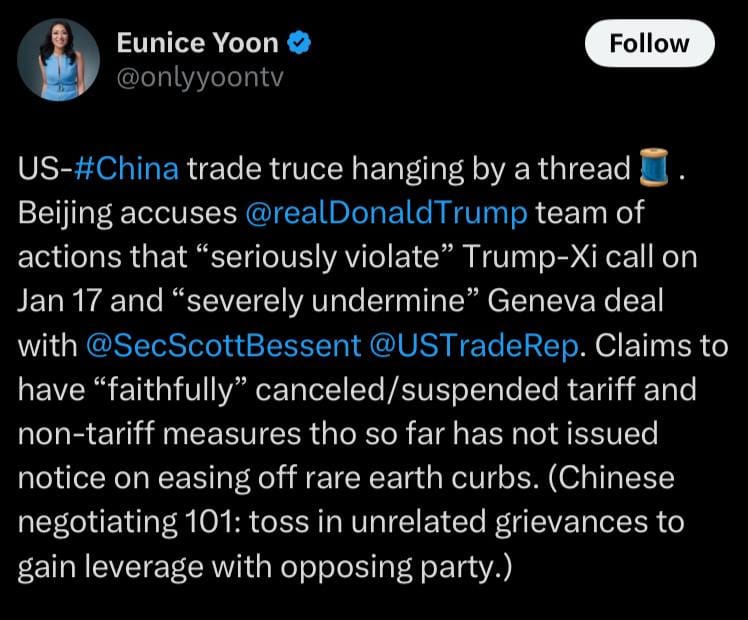 US-China trade truce hanging by a thread