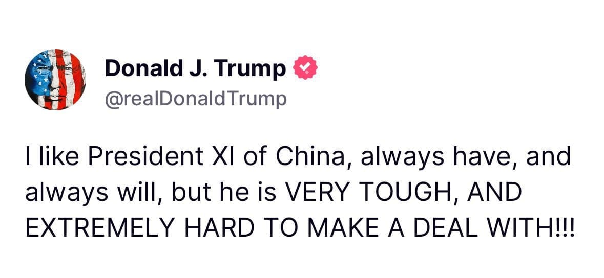 Trump on US-China Deal Prospects